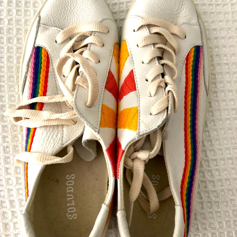 Soludos rainbow good vibes sneakers 9 eu 39.5